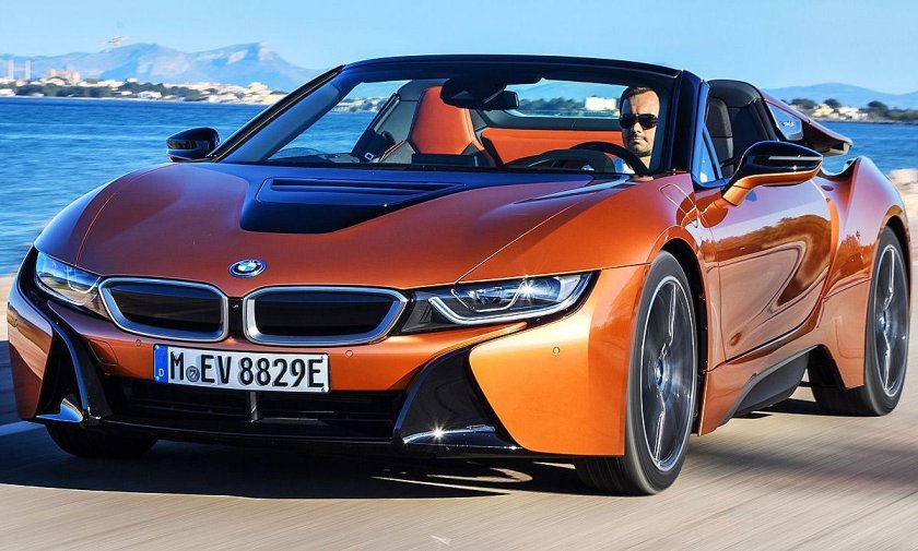 BMW i8 Coupe 2018 sportscar