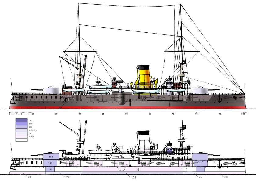 Крейсер Адмирал Нахимов 1885