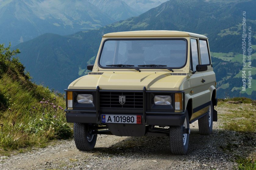 Румынский джип Аро