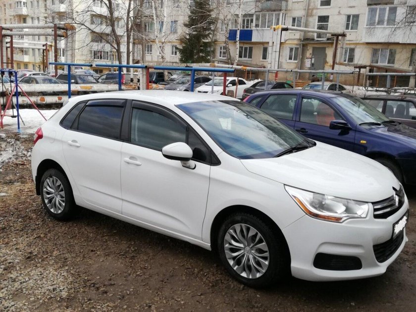 Citroen c4 белый