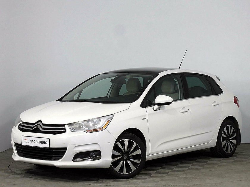 Citroen c4 белый хэтчбек