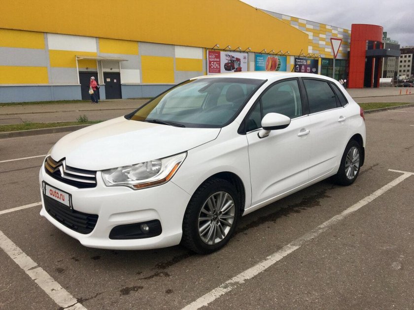 Citroen c4, 2012 белый