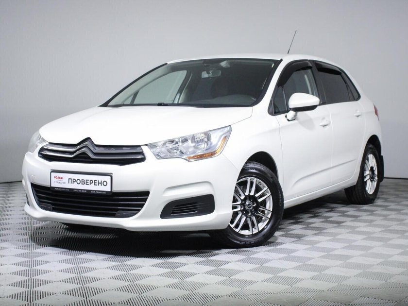 Белый Ситроен