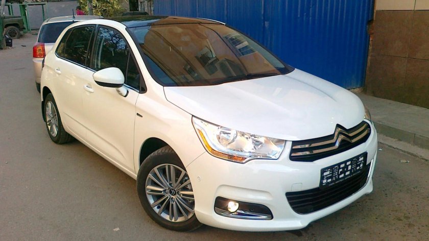 Citroen c4 белый