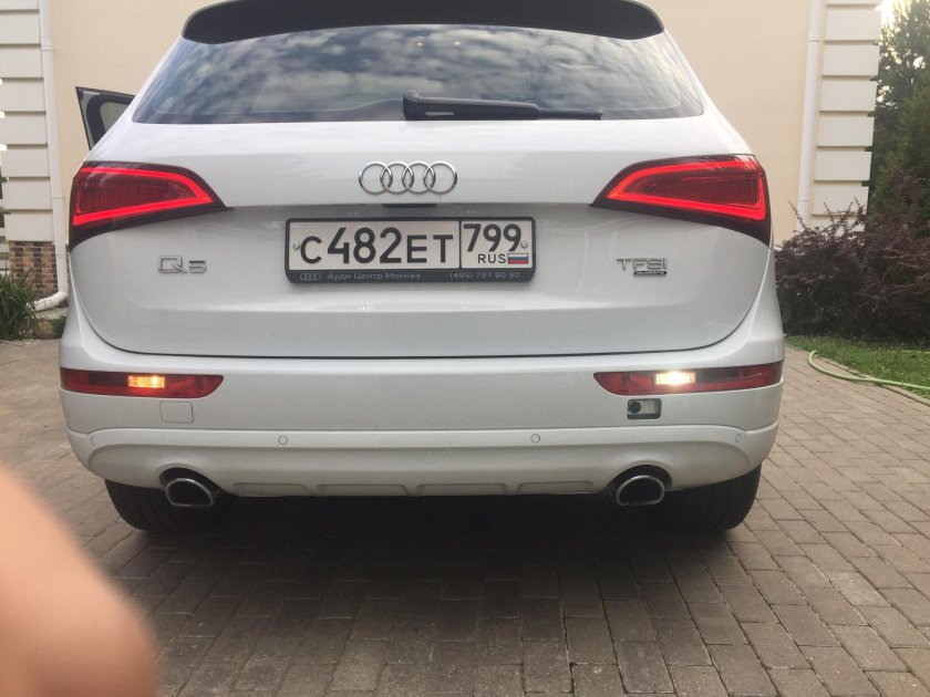 Audi q5 2013 сзади