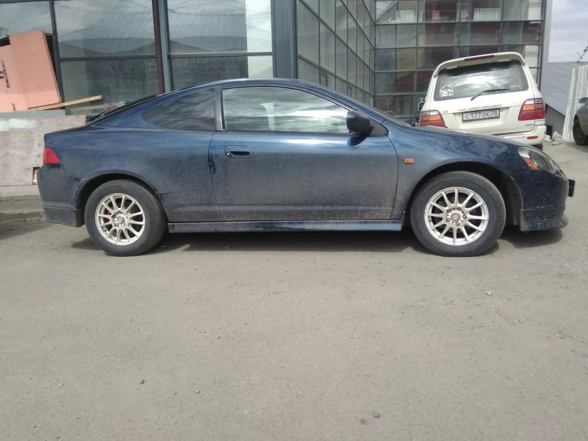 Диски цвет графит на Honda Integra