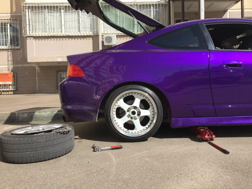 Integra dc5 фиолетовая