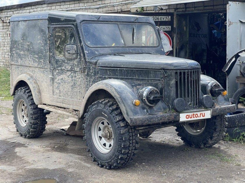 Газ 69 на 33 колесах