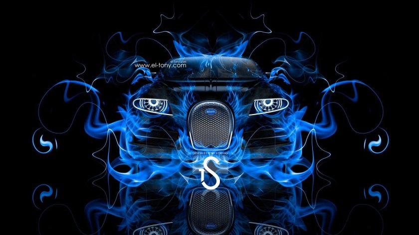 Бугатти неон