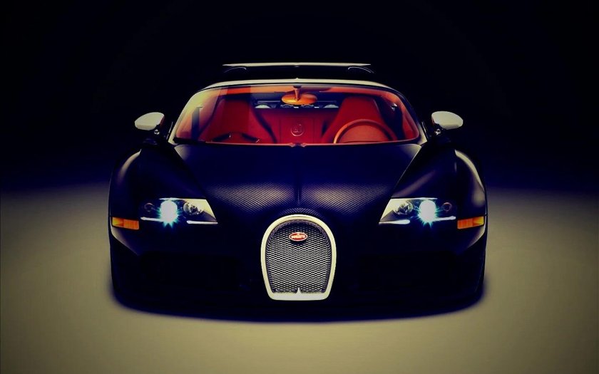 Бугатти Вейрон фары