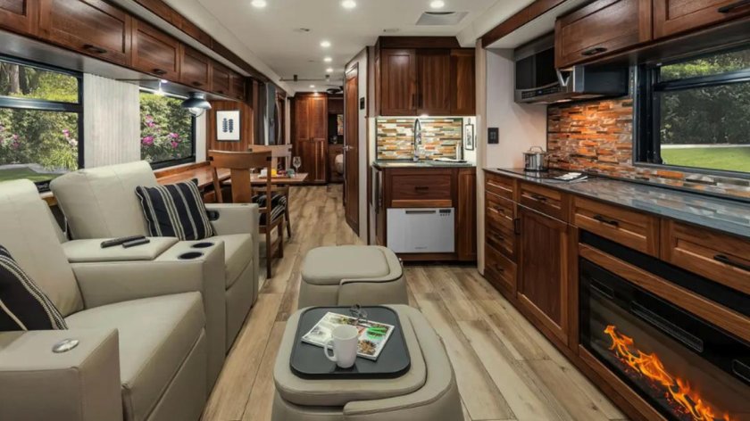 Дом на колесах интерьер