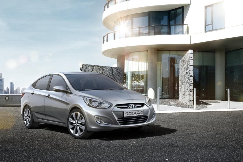 Hyundai solaris 2010