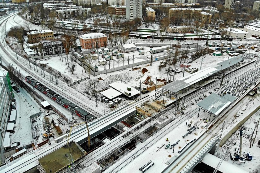 Станция Верхние котлы МЦД