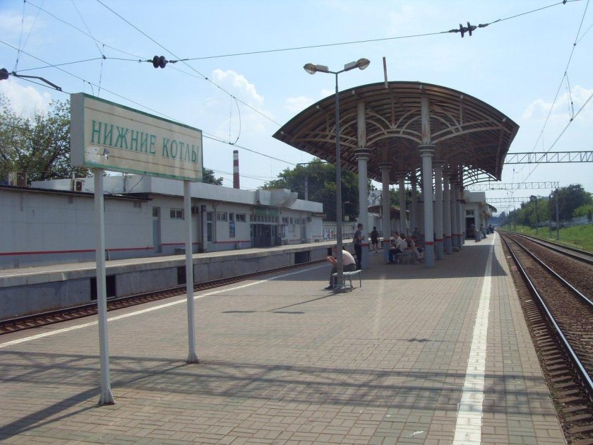 Нагатинская ЖД станция