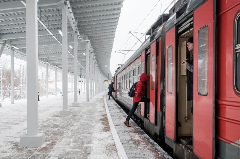 Митьково станция МЦД