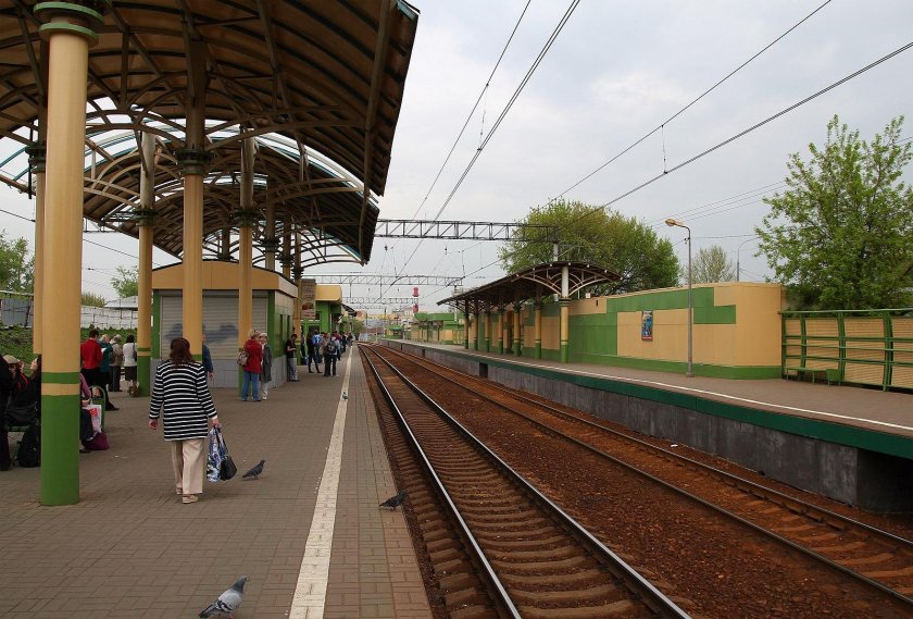 Нагатинская ЖД станция