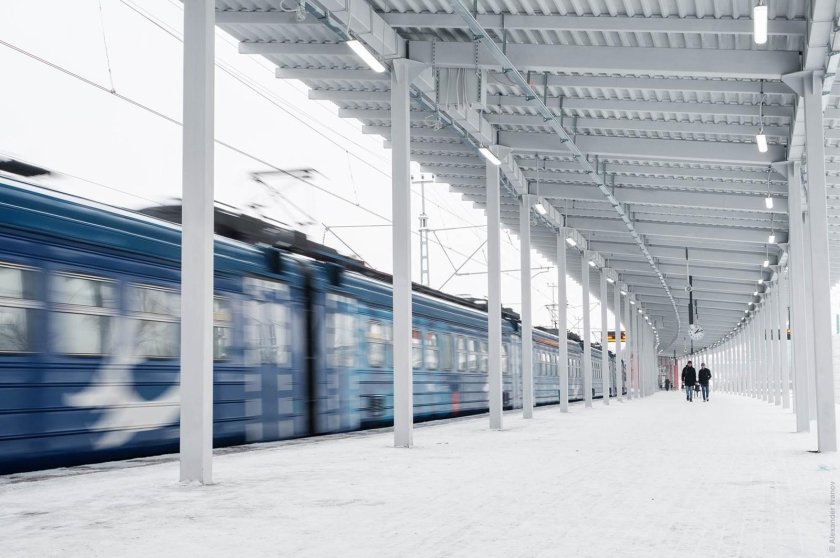 Станция Верхние котлы МЦД