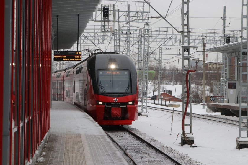 Станция Верхние котлы Аэроэкспресс в Домодедово
