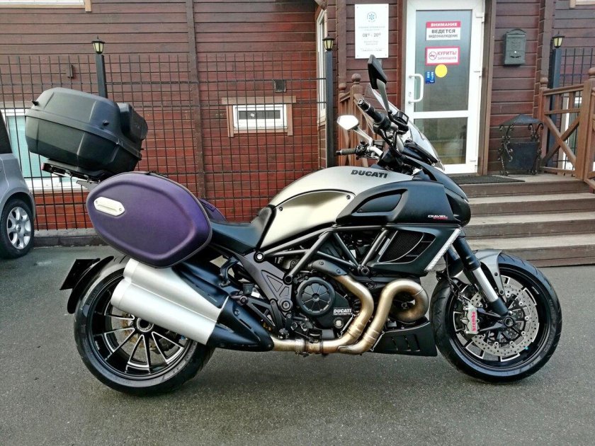 Ducati diavel кофры