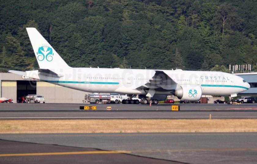 Boeing 777-200lr Crystal