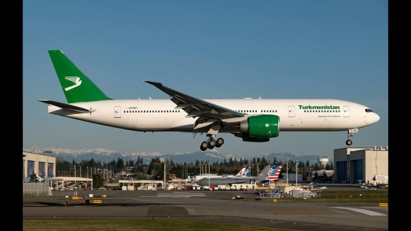 Туркменистан Аирлинес Боинг 777
