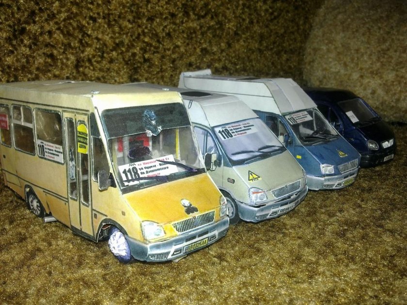 Газель рута 1:43