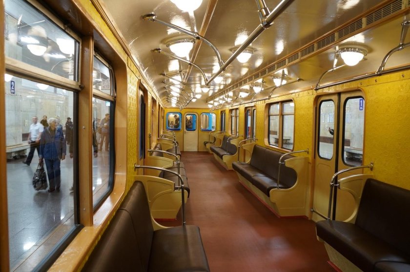 Салон вагона еж3 Москва