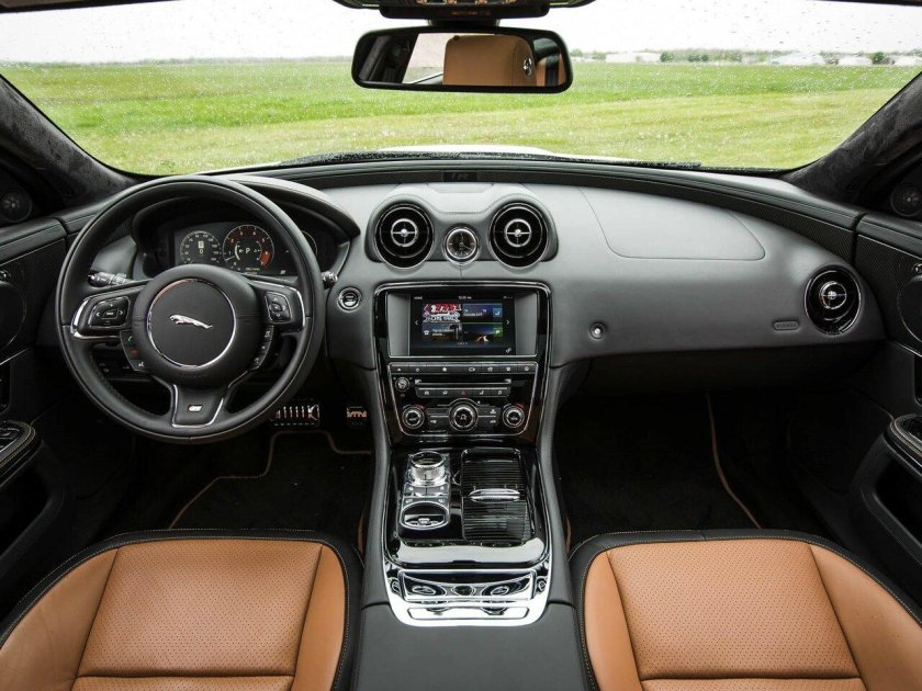 Ягуар XJ x351 салон