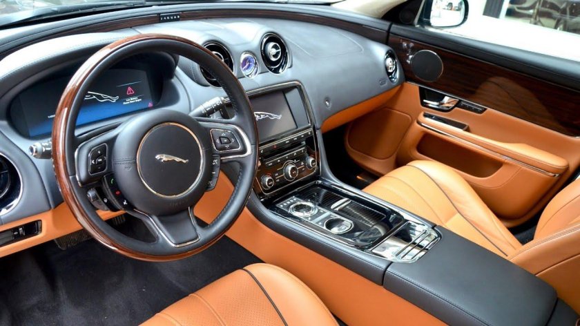 Jaguar xj 2013 салон