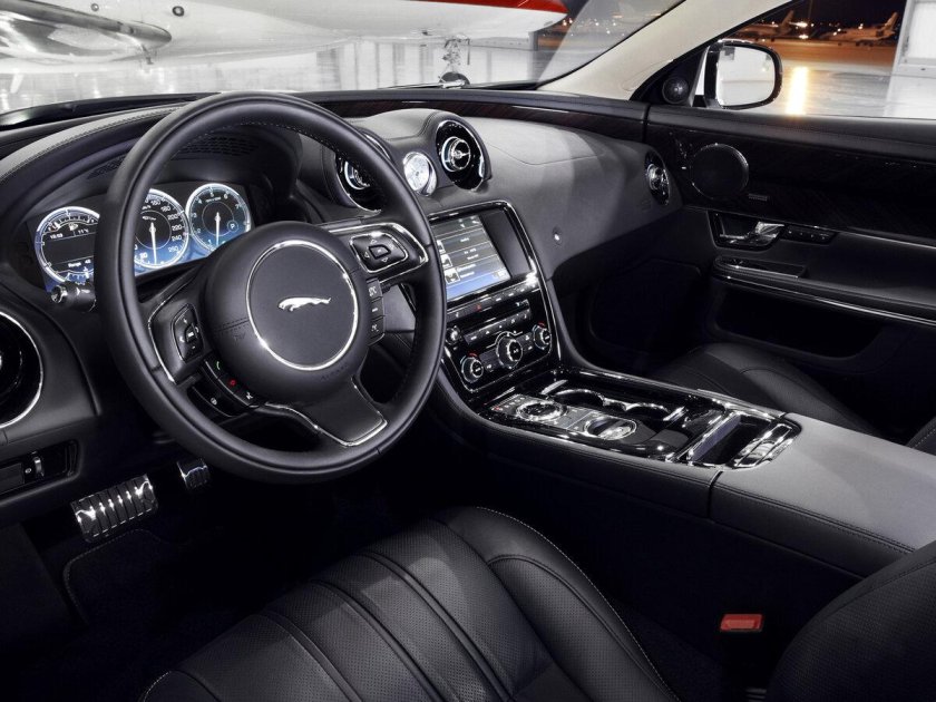 Jaguar xj 2012 салон