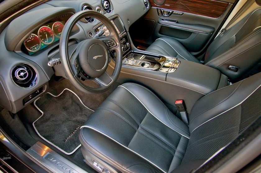 Jaguar xj 2011 салон