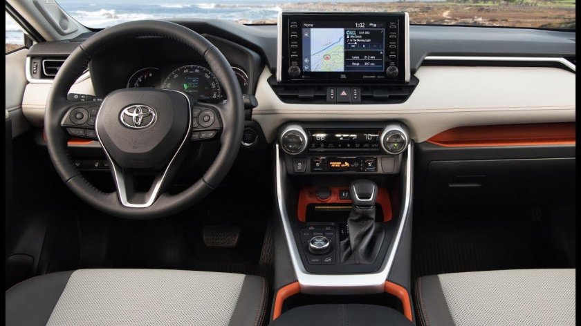 Toyota rav4 2022 салон