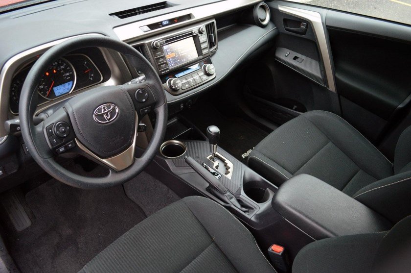 Тойота рав 4 салон