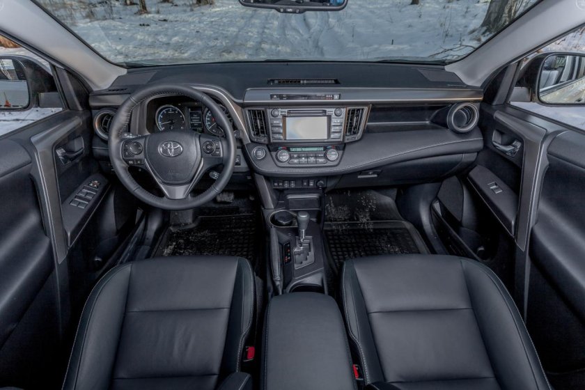 Тойота рав 4 салон внутри