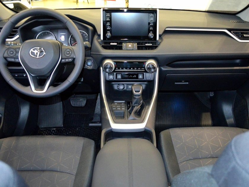 Тойота рав 4 2021 салон