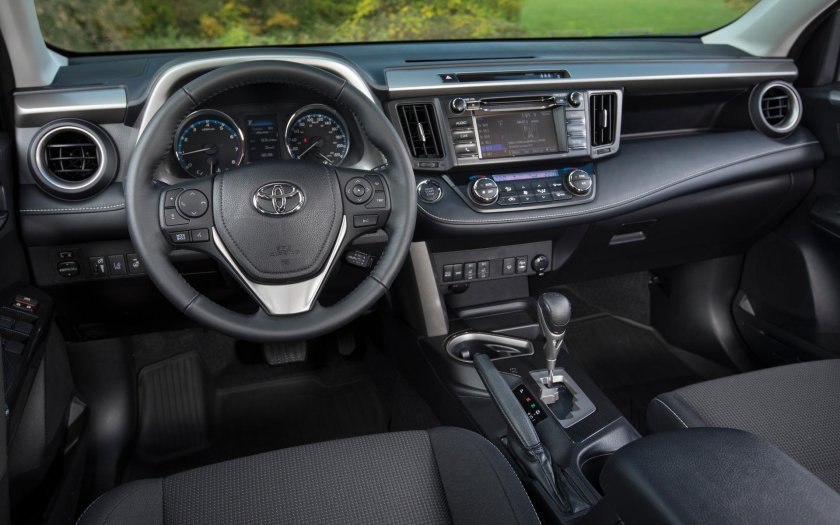 Toyota rav4 салон