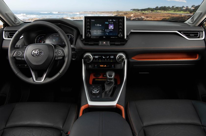 Toyota rav4 2021 салон