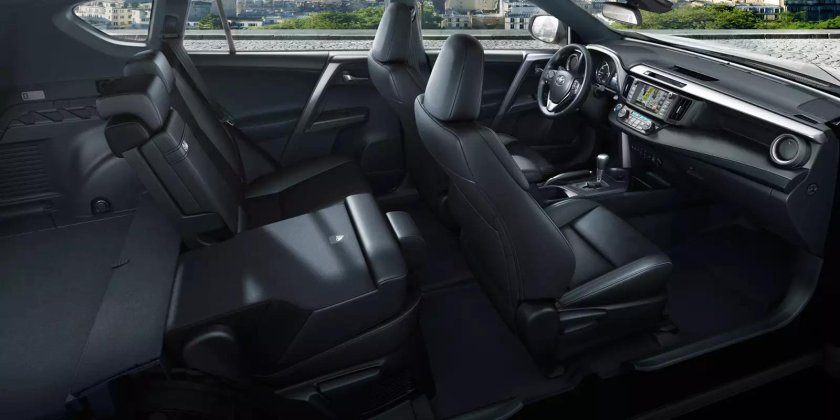 Toyota rav4 салон