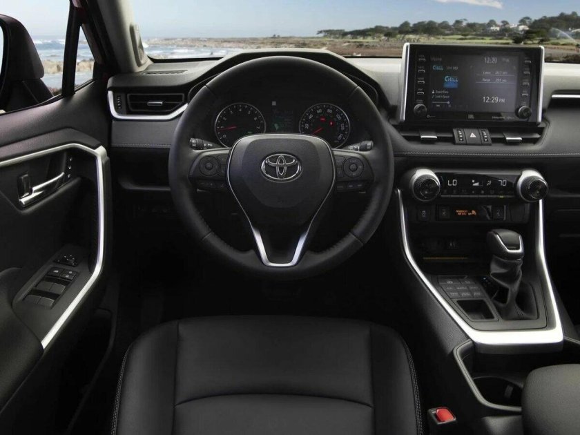 Тойота рав 4 2021 салон