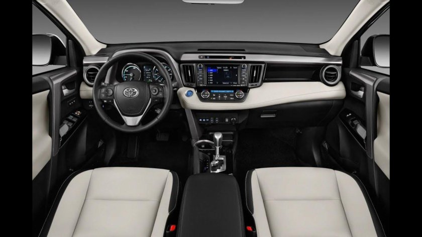 Тойота рав 4 2017 салон