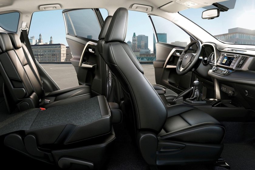 Тойота рав 4 4 поколение салон