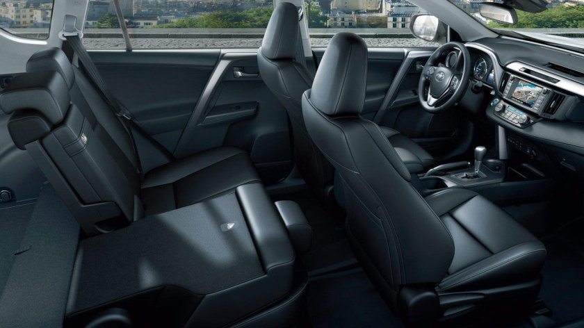 Toyota rav4 салон