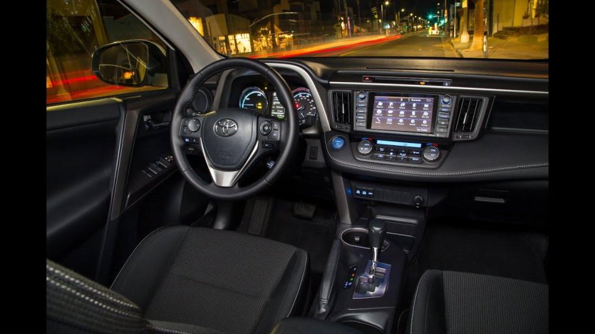 Toyota rav4 2018 салон
