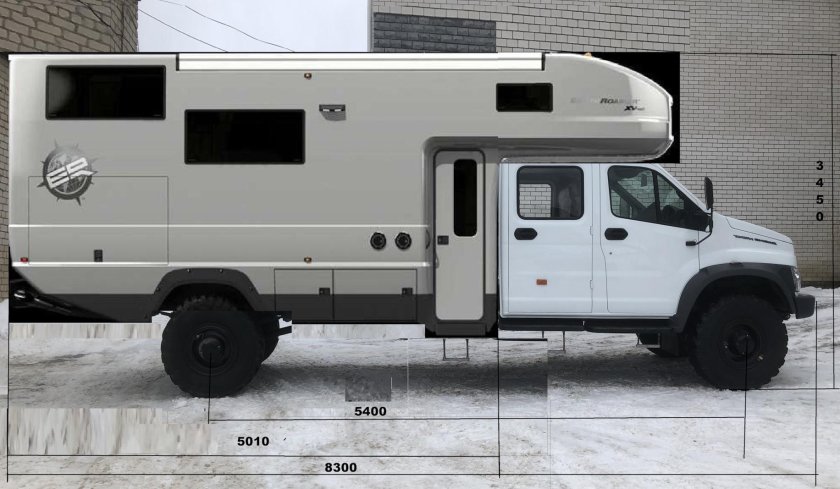 ГАЗ Садко next 4х4 кемпер