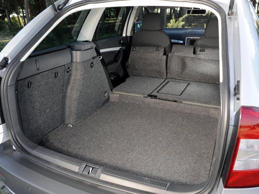 Skoda Octavia Scout багажник