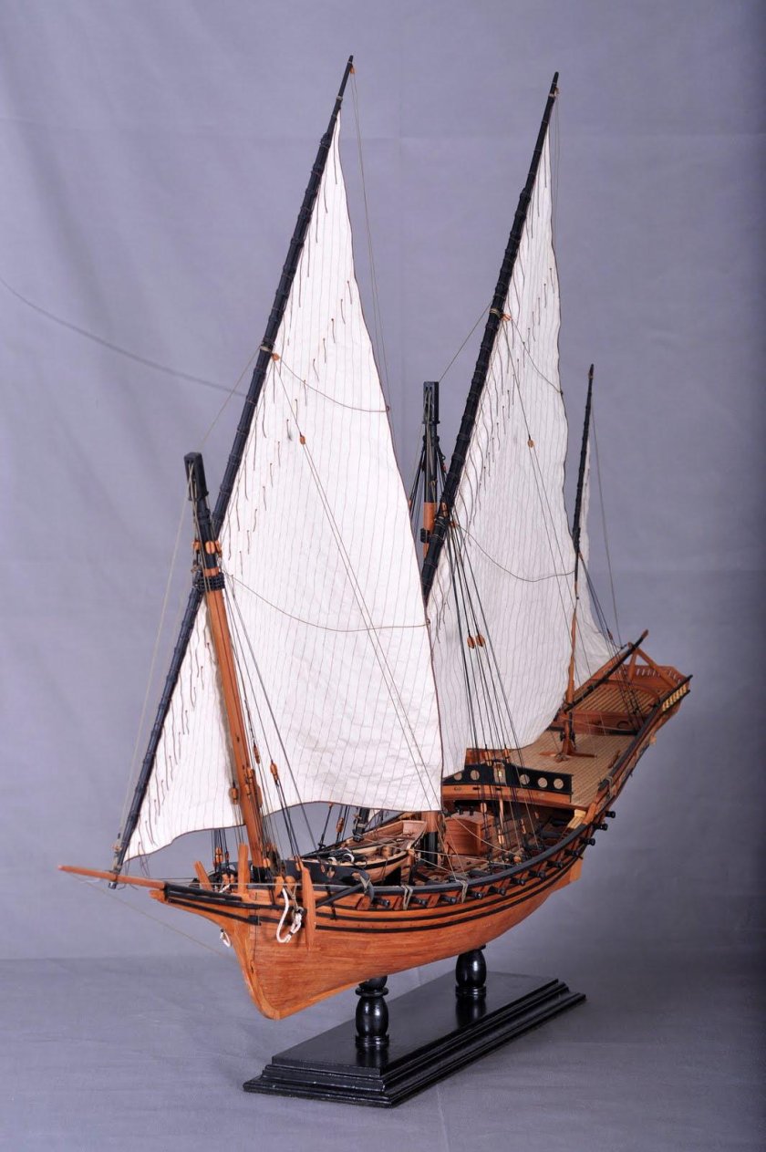 Карибская шебека корабль