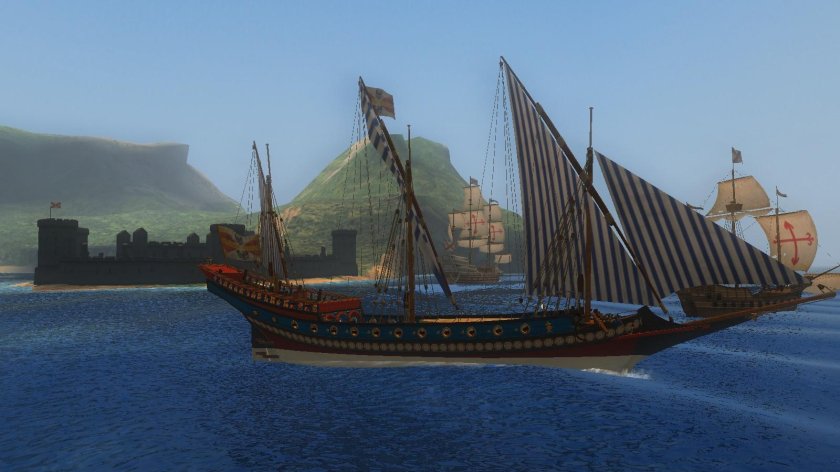 Мановар корабль Корсары