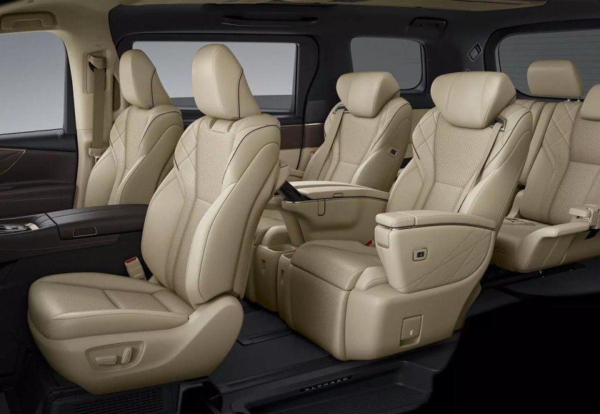 Тойота альфард 2023 салон