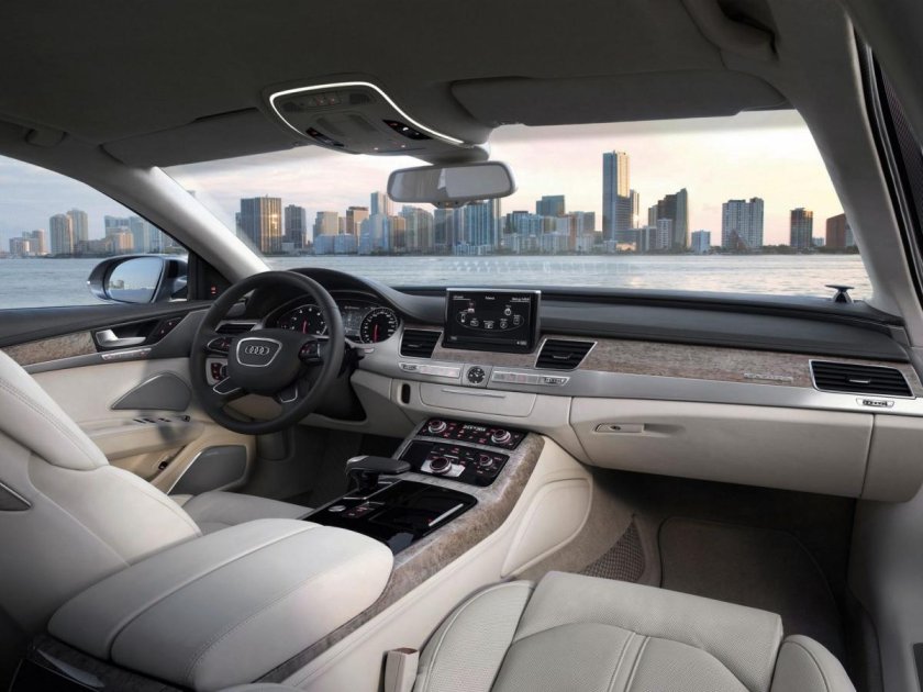 Ауди а8 салон