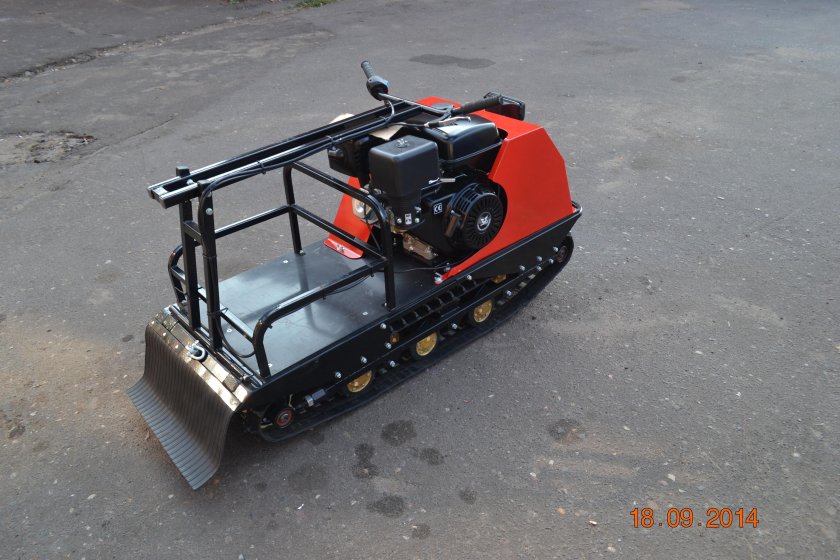 Мотобуксировщик Бурлак 380 мини